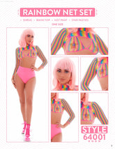 Rainbow Net 4pc Set - One Size